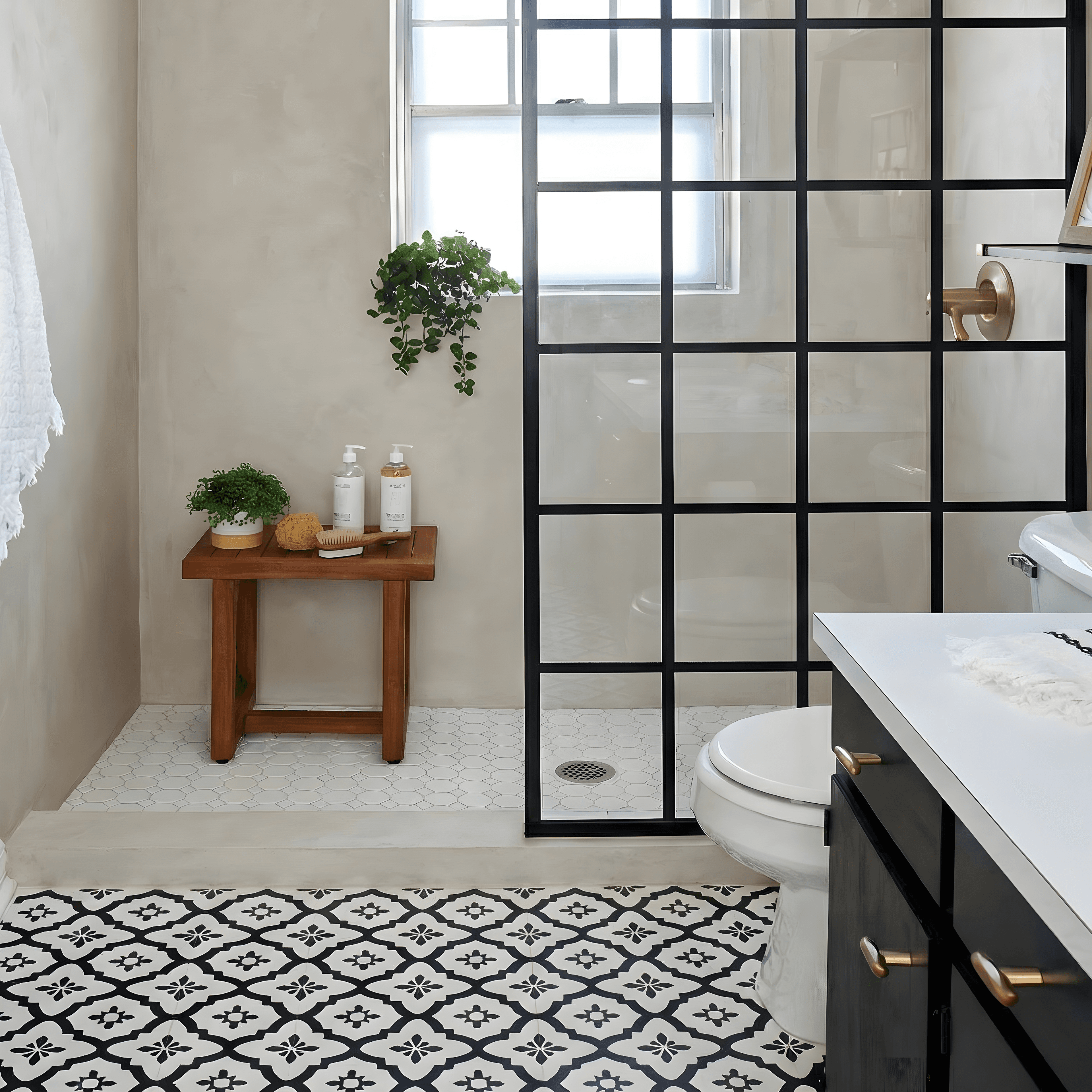 Bathroom After Plaster Finish 2